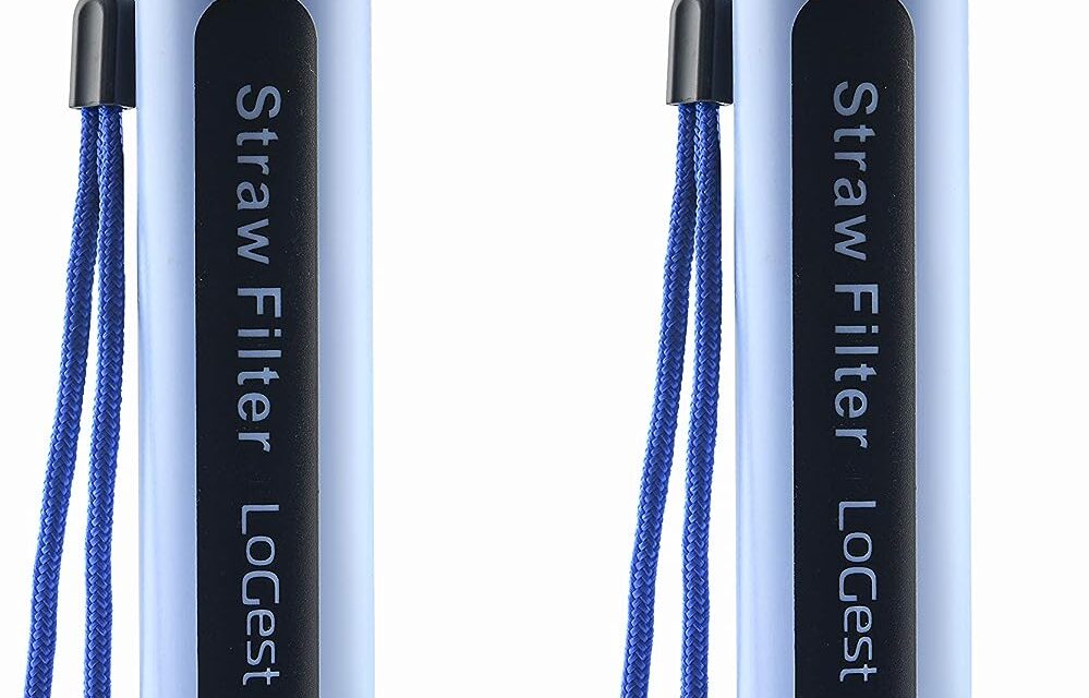 2 Pack Water Filter Straw review