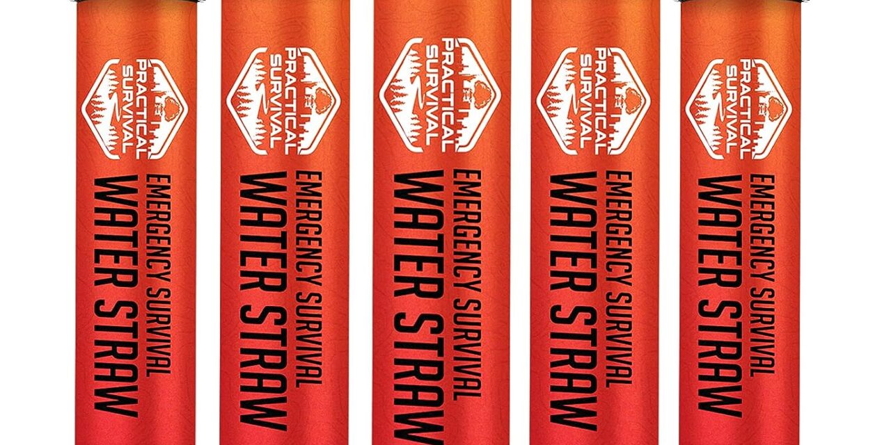 5 High Capacity Emergency Survival Water Straws – Personal Water Filter Review