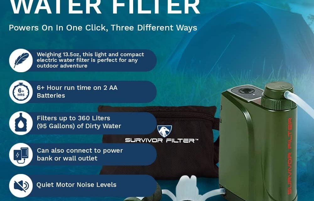 Survivor Filter Pro X Electric Water Purifier Review