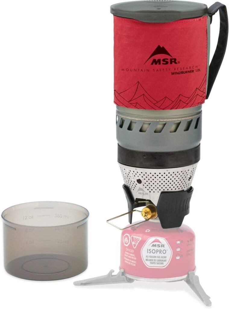 MSR WindBurner Personal Windproof Camping and Backpacking Stove System