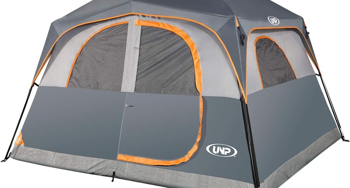 UNP Tents 6 Person Waterproof Windproof Easy Setup Review