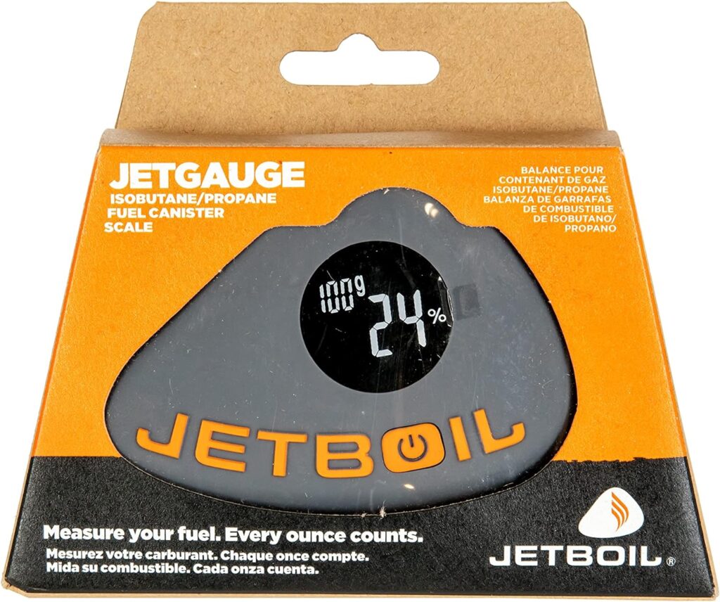 Jetboil JetGauge Digital Fuel Measure For Jetboil JetPower Fuel Canisters