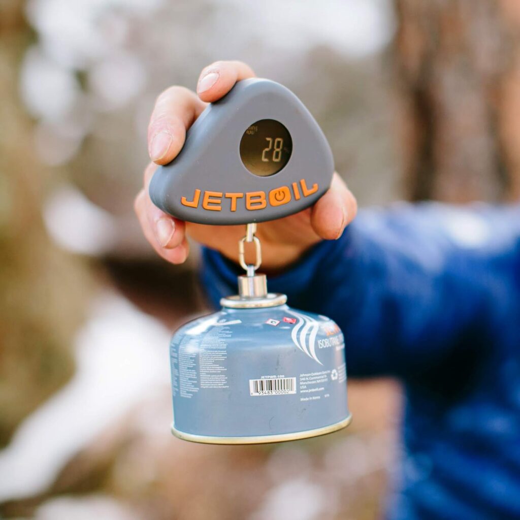 Jetboil JetGauge Digital Fuel Measure For Jetboil JetPower Fuel Canisters