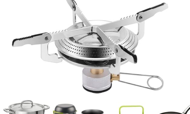 WADEO Portable Camping Stove Burner Review